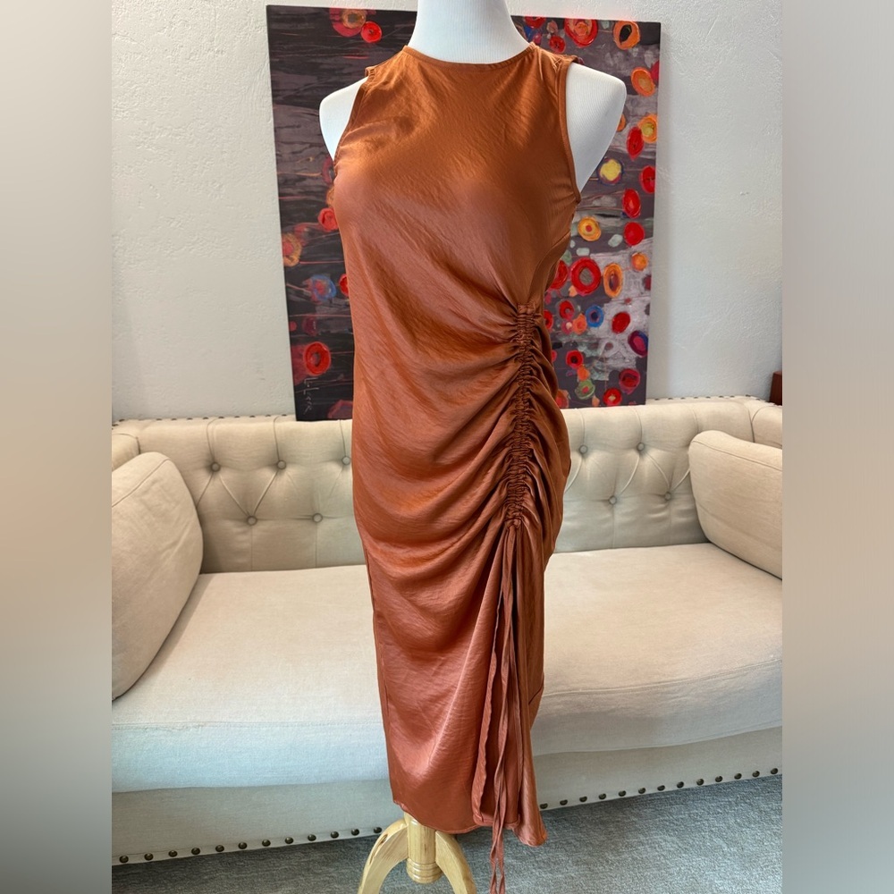 House of Harlow 1960 satin dress size S